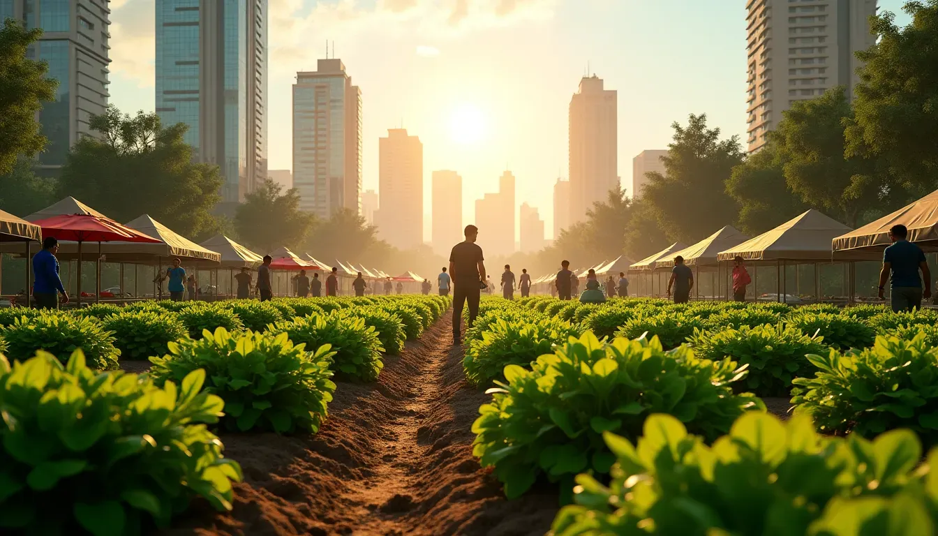 Urban Farming in Casablanca: A Model for Sustainable City Living