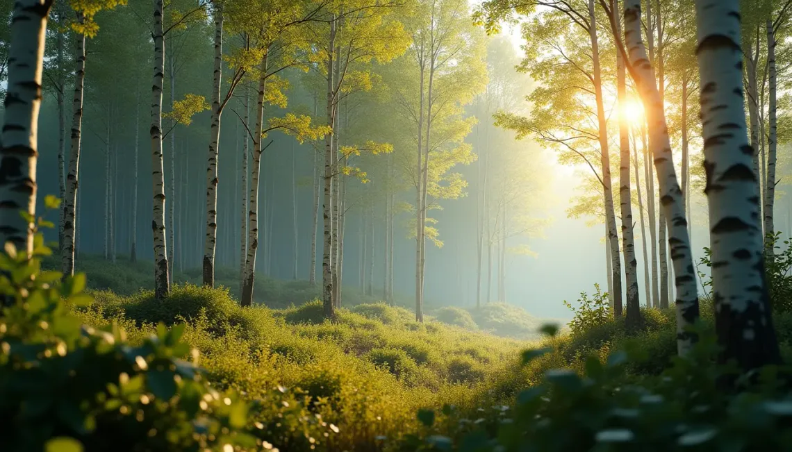 Birch Trees and Biodiversity: Rebuilding Temperate Forests