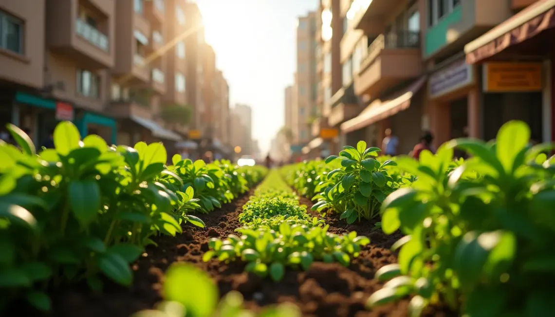 Urban Farming: Growing Green in the Heart of Moroccan Cities