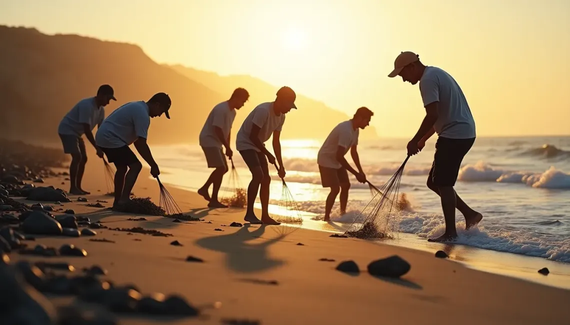 Cleaning Morocco's Coastlines: Community Efforts to Protect Marine Life