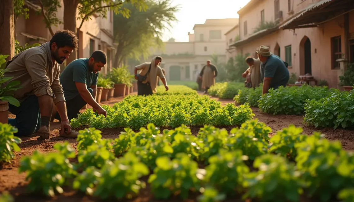 Urban Farming in Morocco: Growing Food and Community in City Spaces