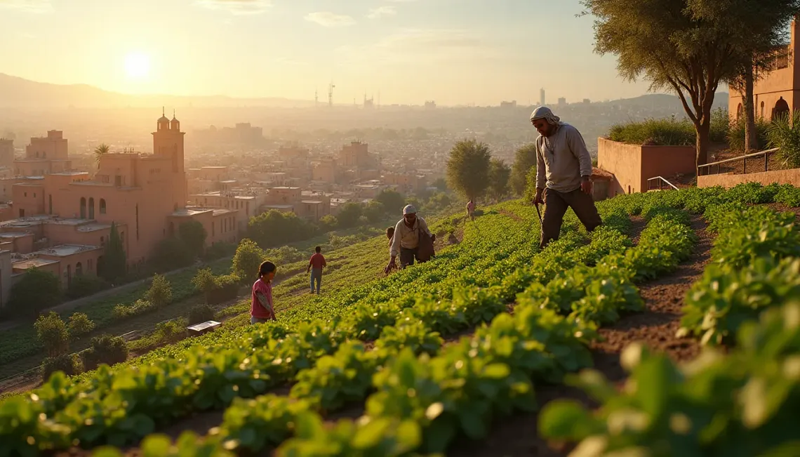 Urban Farming in Moroccan Cities: Growing Food and Community Connections