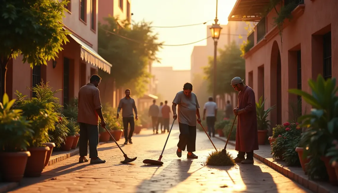 Effective Community Cleaning Strategies to Enhance Moroccan Neighborhoods