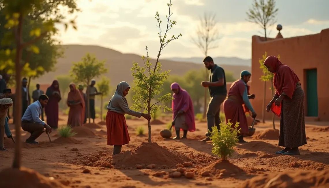 Tree Planting as a Tool for Community Building in Morocco