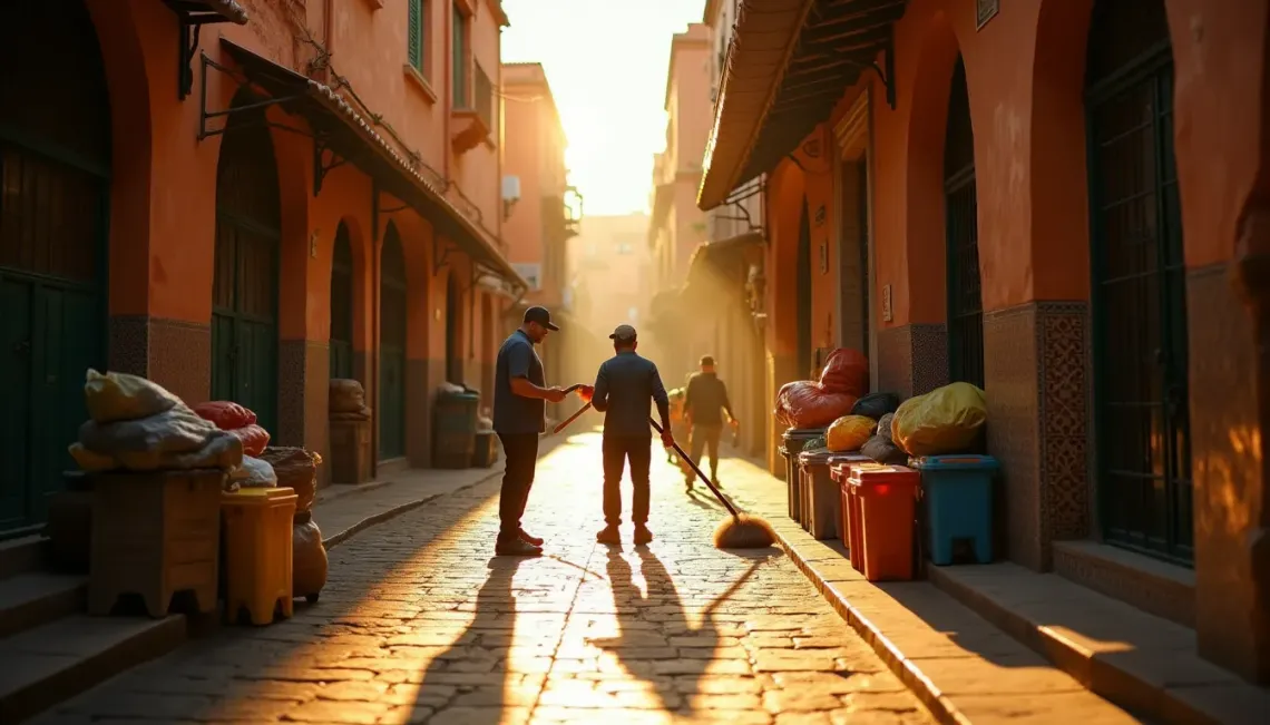 Revitalizing Moroccan Cities: The Impact of Organized Cleaning Efforts