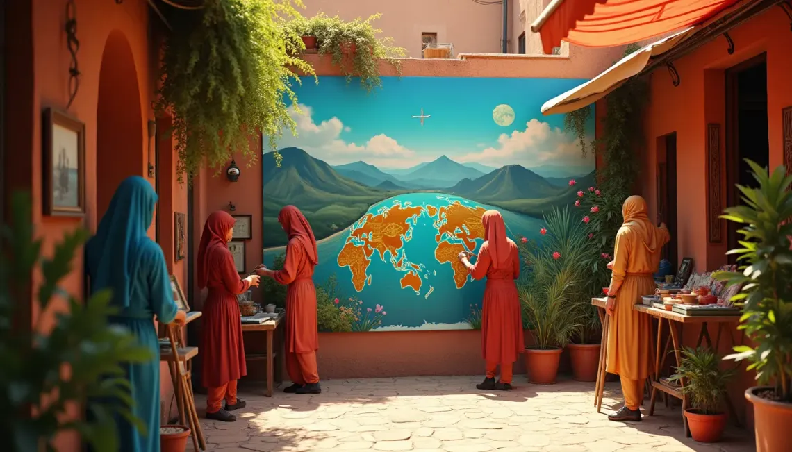 Earth's Echo: How Moroccan Artists are Raising Environmental Awareness through Creativity