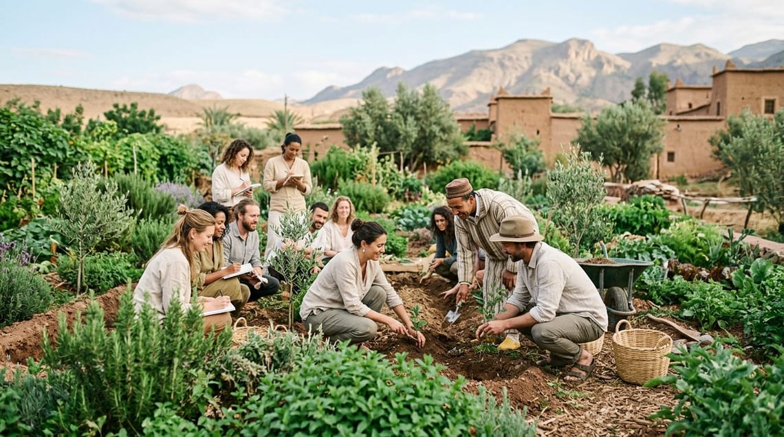 Discover the Transformative Permaculture Design Workshops in Morocco