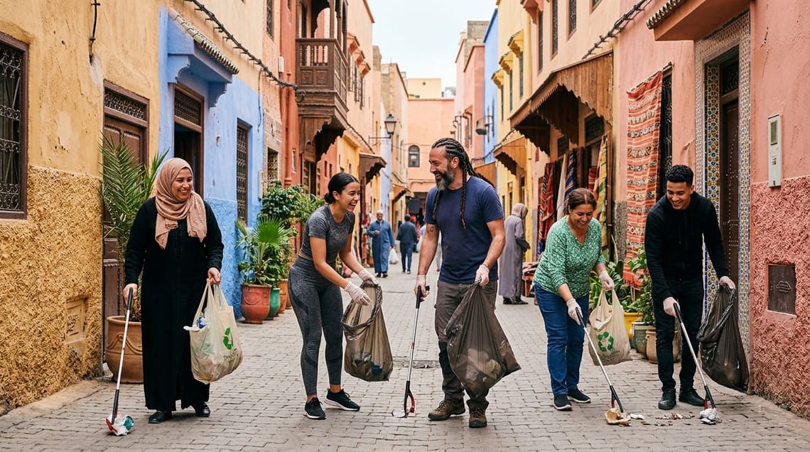 The Lasting Impact of Community Cleanups in Morocco