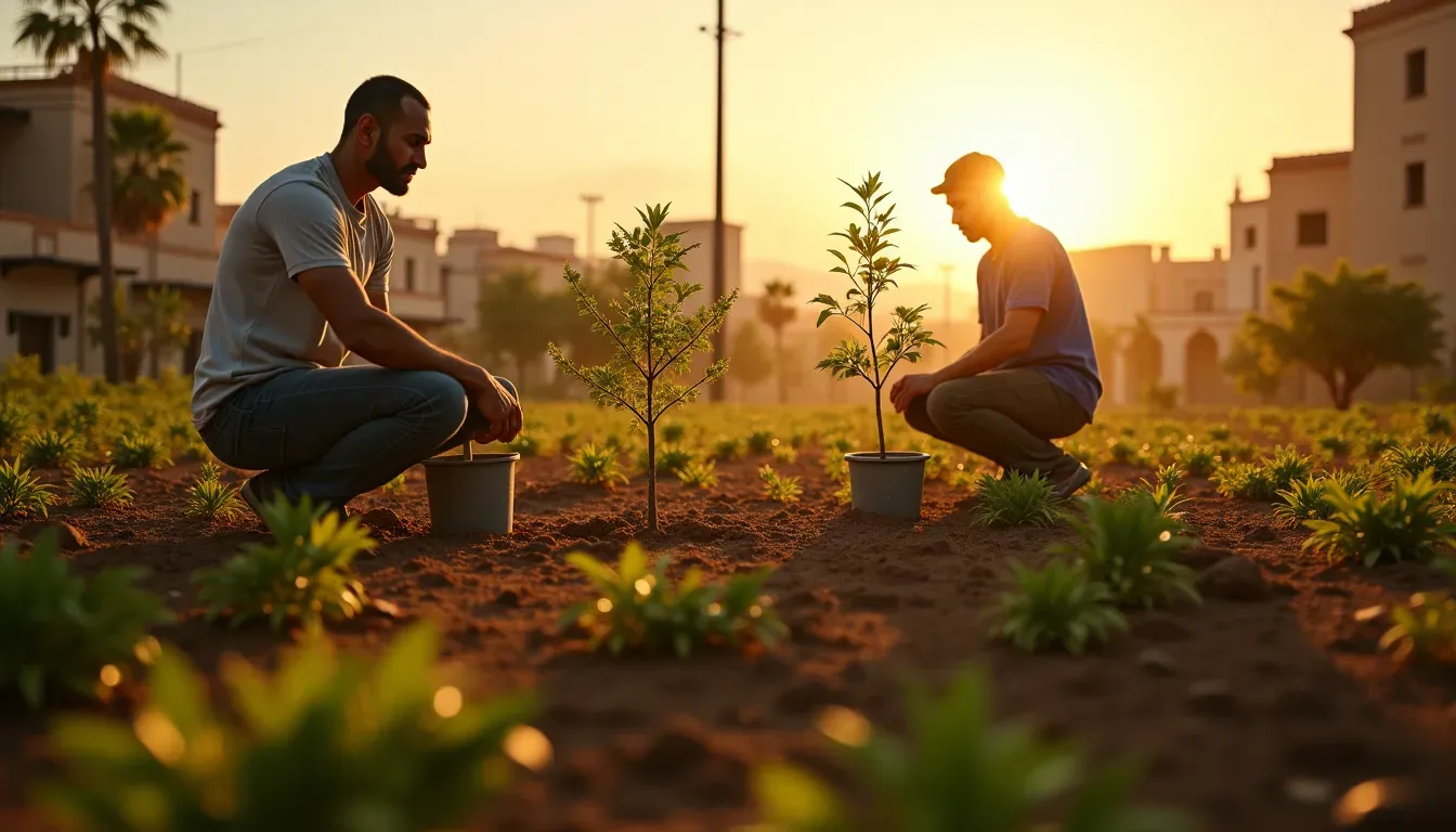 Join the Movement: Community-Driven Tree Planting Initiatives in Moroccan Cities