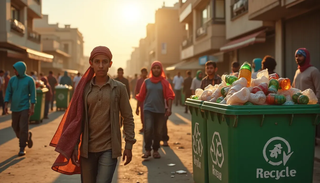 Recycling Revolution: How Moroccan Youth are Leading the Charge