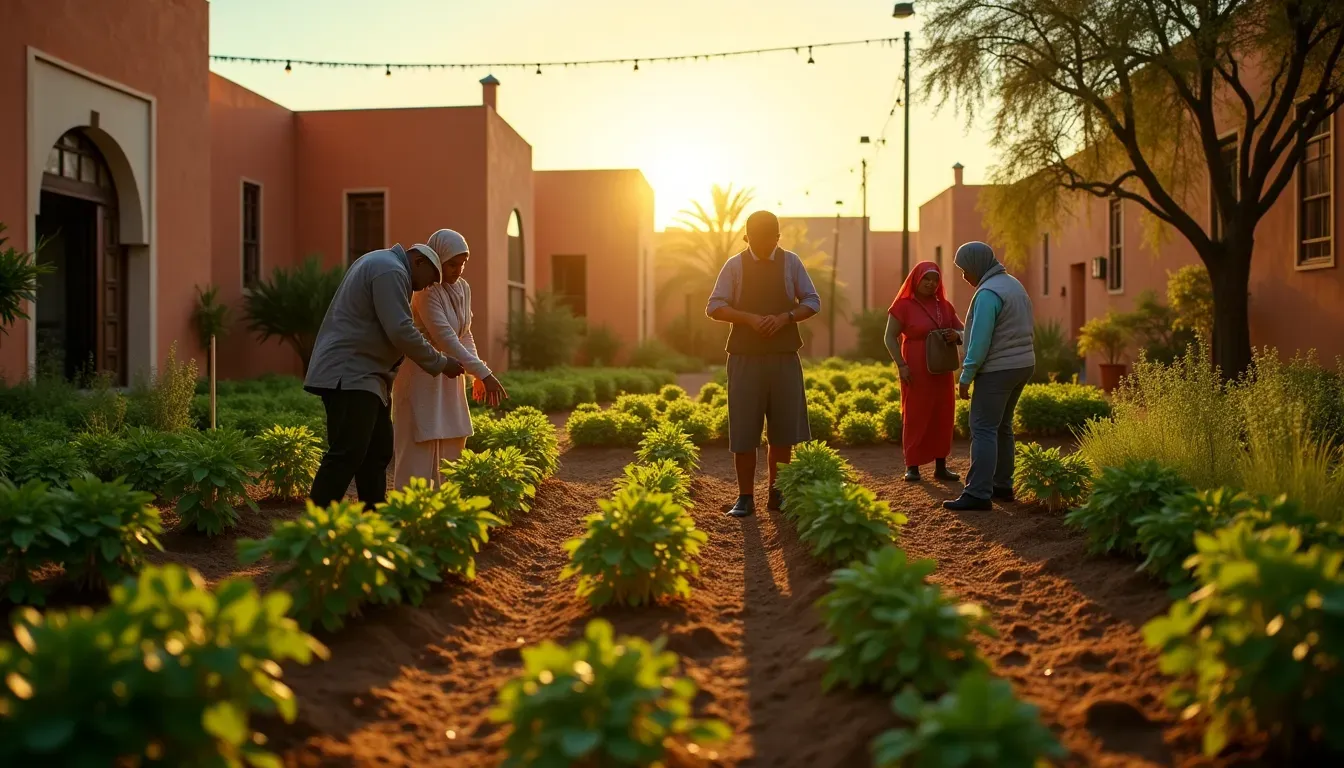 Community Gardens in Morocco: Cultivating Connection and Sustainability