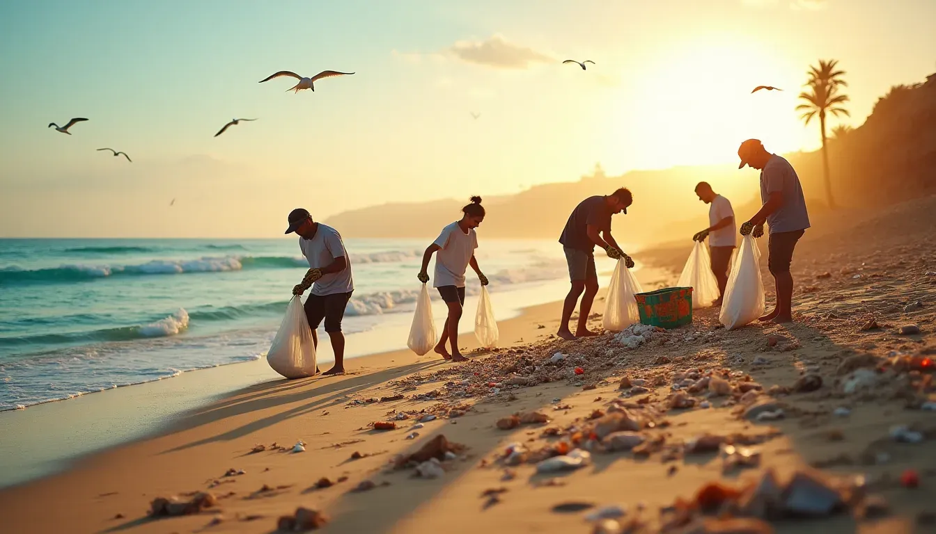 Cleaning Up Moroccan Beaches: Volunteer Opportunities for Change