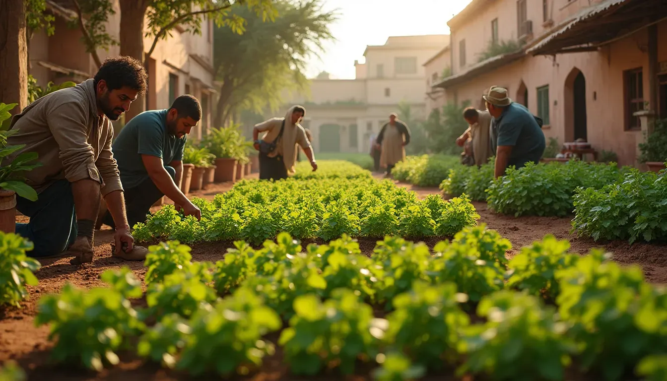 Urban Farming in Morocco: Growing Food and Community in City Spaces