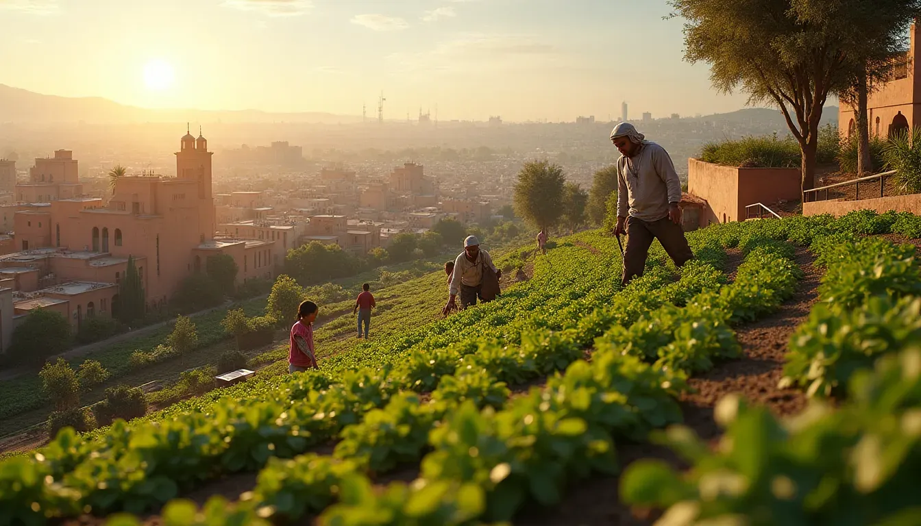 Urban Farming in Moroccan Cities: Growing Food and Community Connections