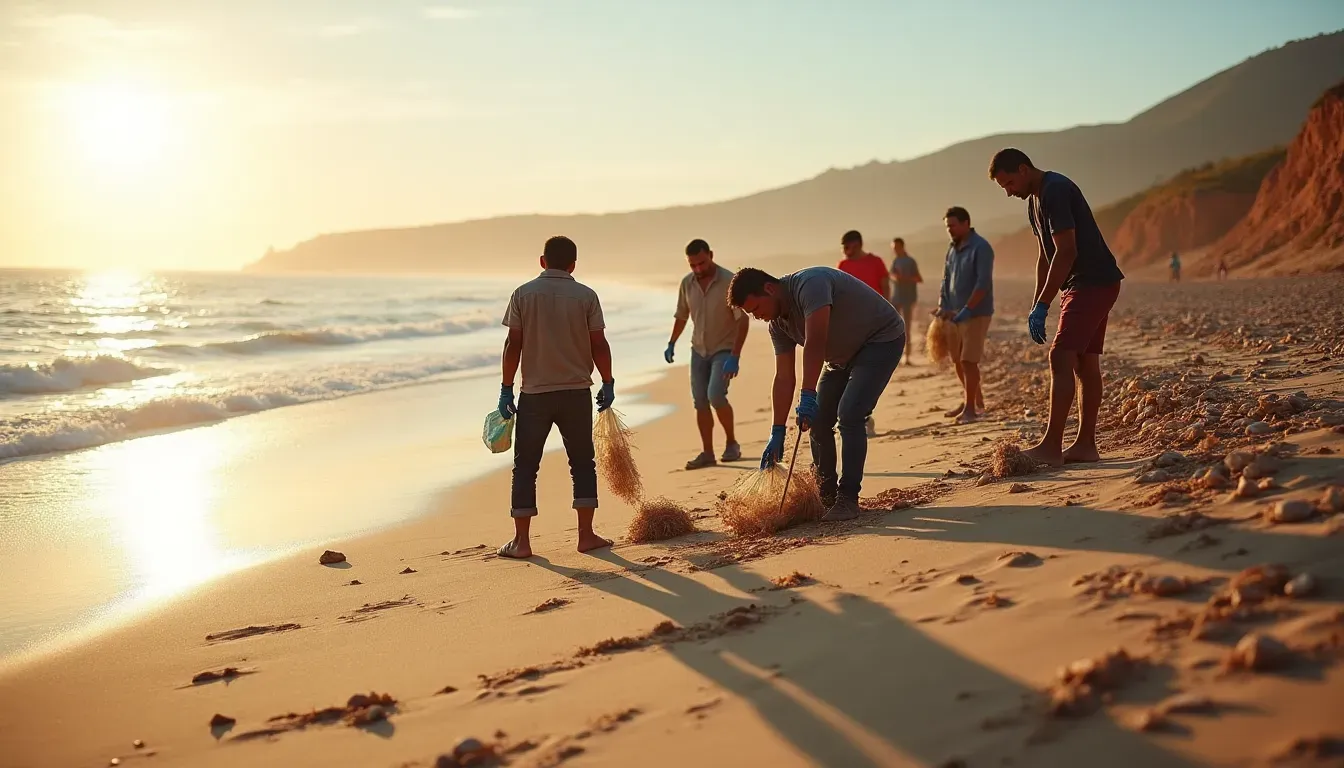 Cleaning Our Coasts: The Community's Role in Preserving Morocco's Shores