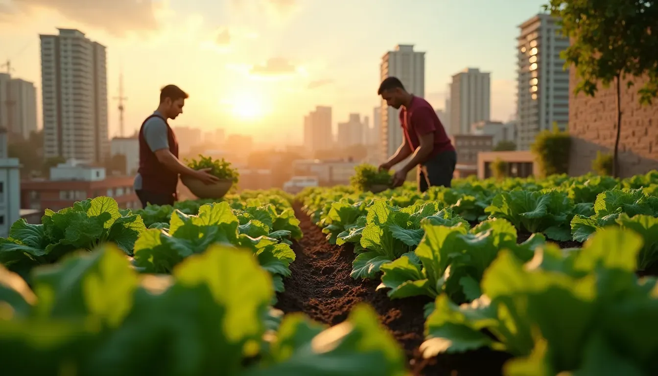 Urban Farming for Food Security: A Growing Trend in Moroccan Cities