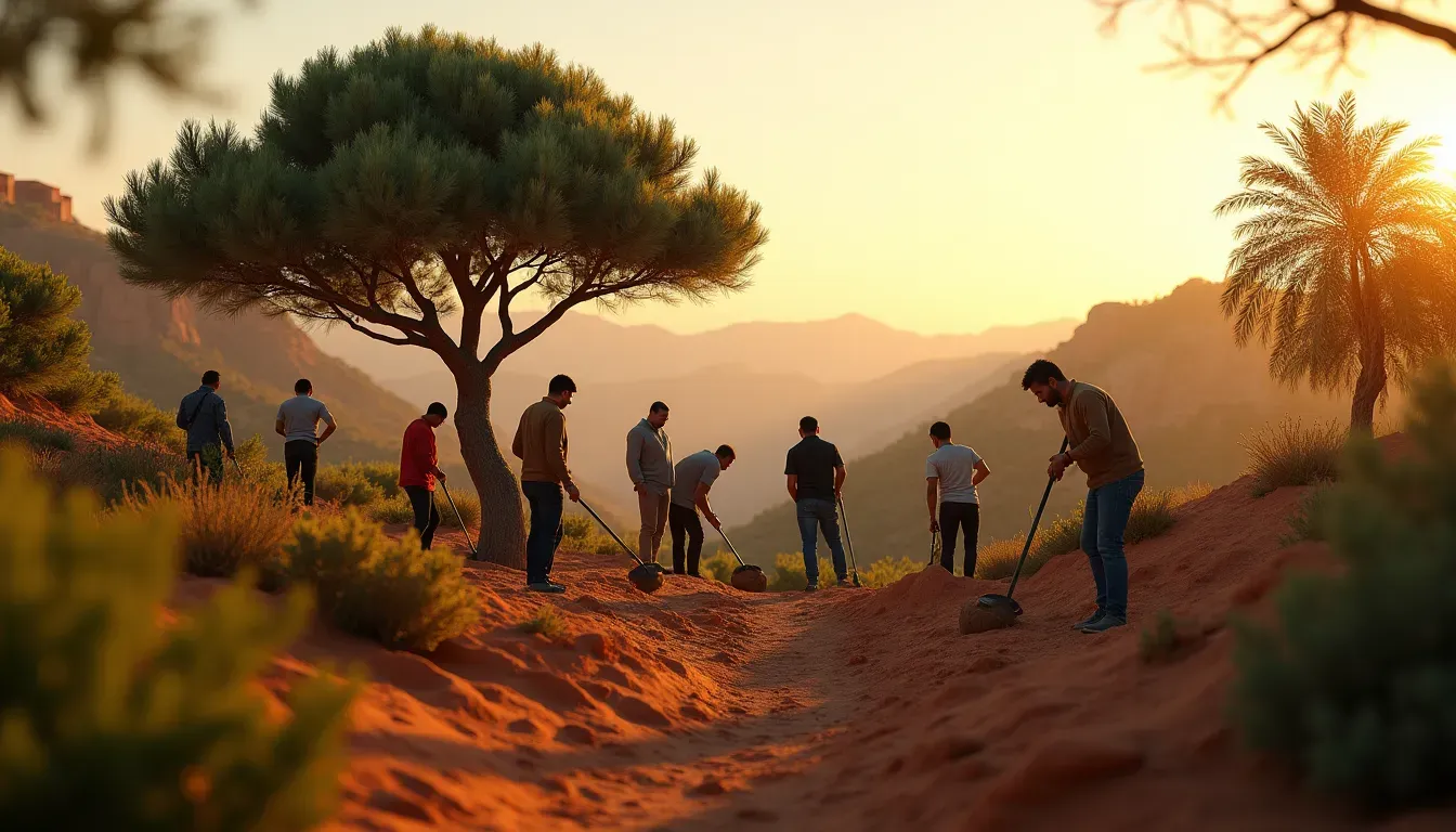 Tree Planting in Morocco: Restoring Our Heritage and Environment