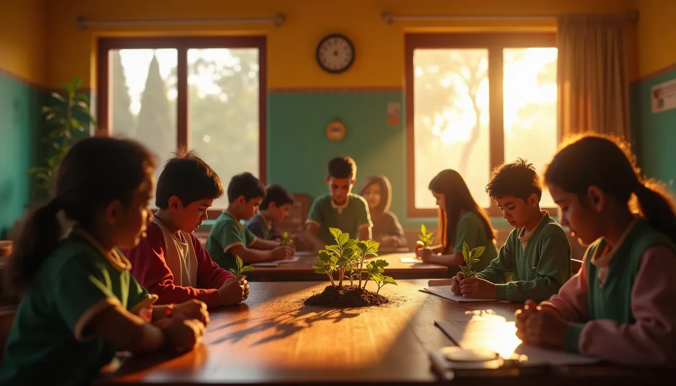 Ecological Awareness in Moroccan Schools: Educating the Future