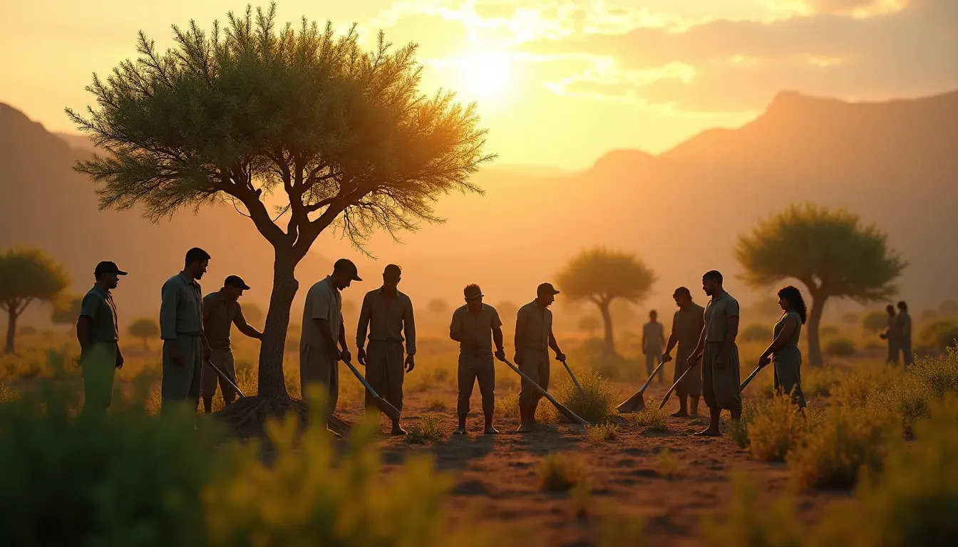 Tree Planting and Community Growth: A Symbiotic Relationship in Morocco