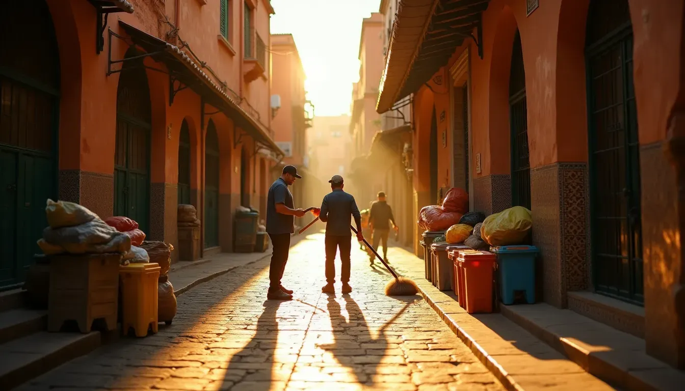 Revitalizing Moroccan Cities: The Impact of Organized Cleaning Efforts