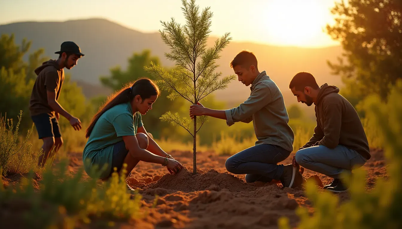 Tree Planting in Morocco: A Tool for Environmental Education
