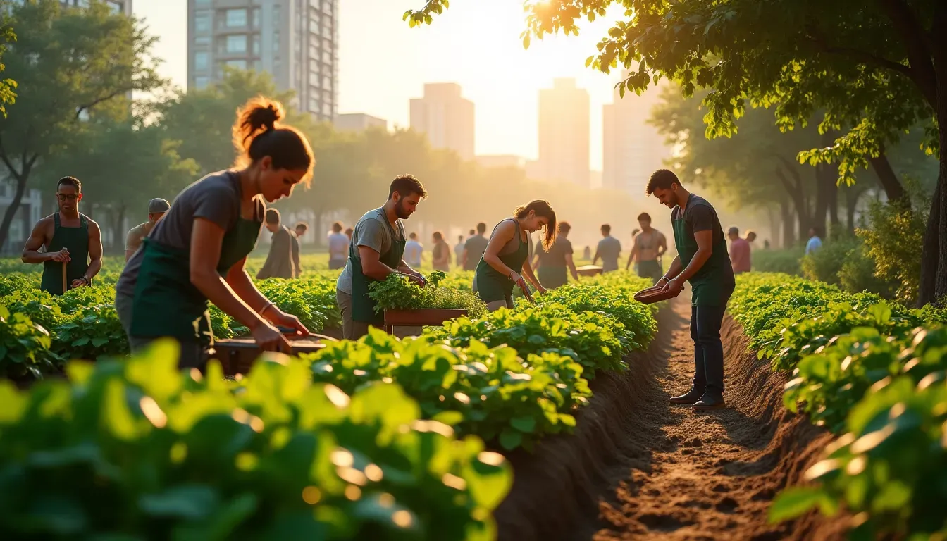 The Secret to Urban Farming Success: Community Cooperation and Innovation
