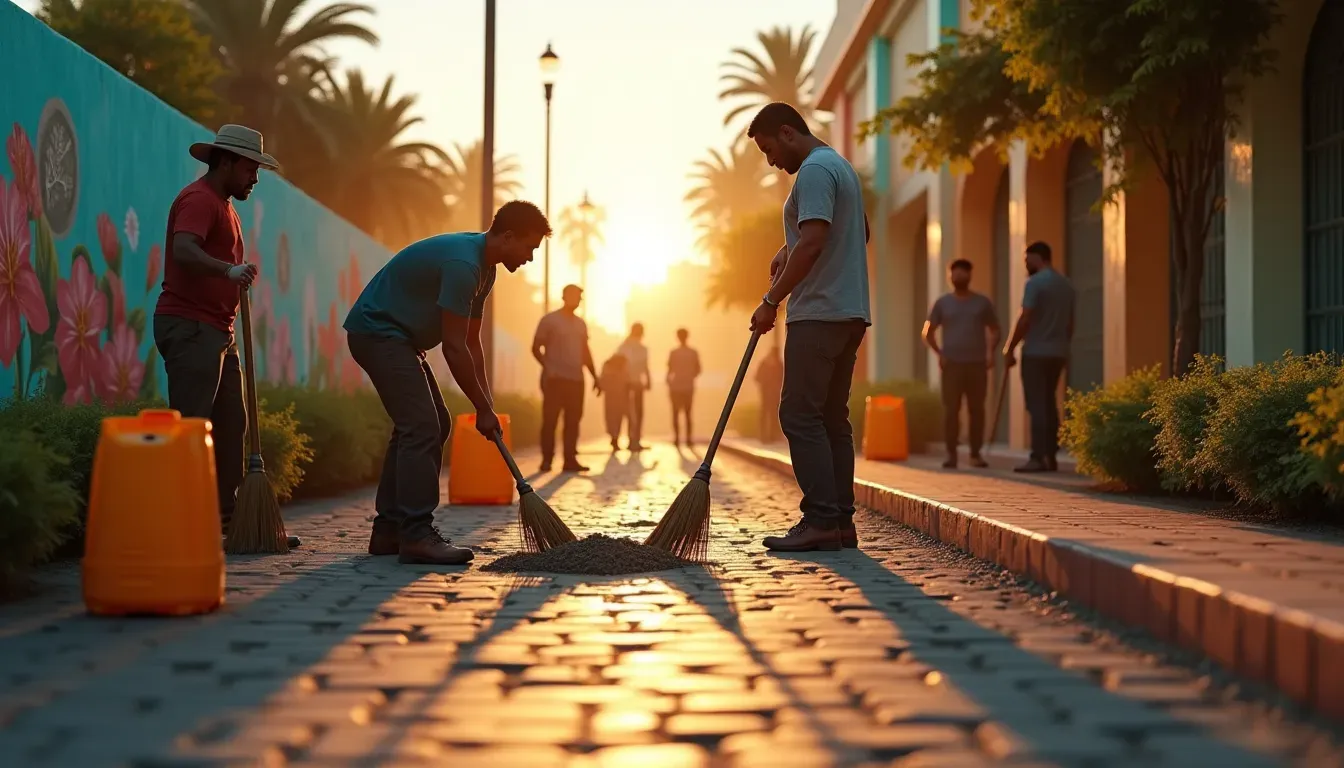 Community-Driven Cleaning Campaigns: Transforming Public Spaces in Morocco