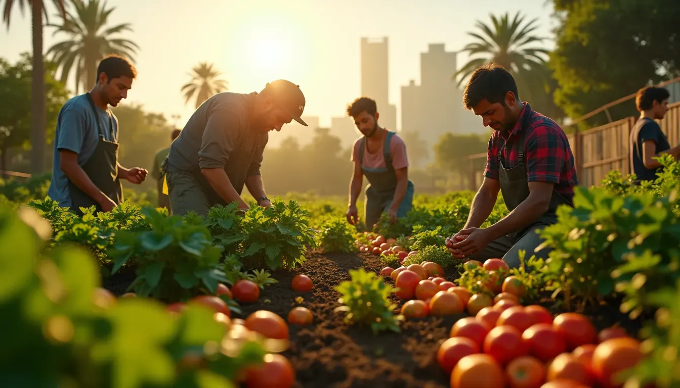 Urban Farming in Casablanca: Growing Food and Community in the City