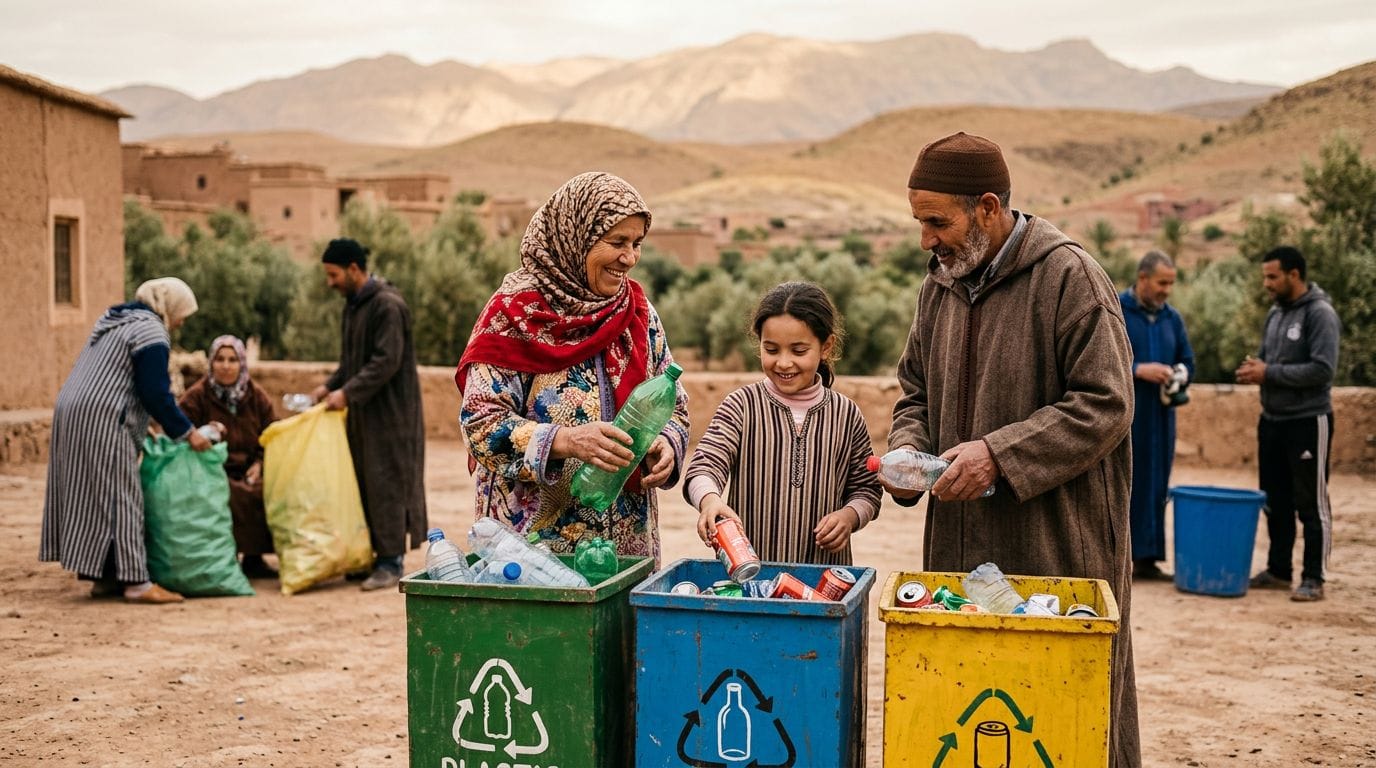 Transforming Waste into Wealth: Top Community Recycling Initiatives in Morocco
