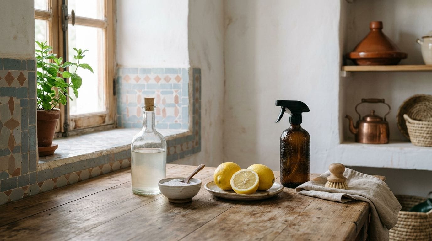 How to Create DIY Eco-Friendly Cleaning Products for Moroccan Homes